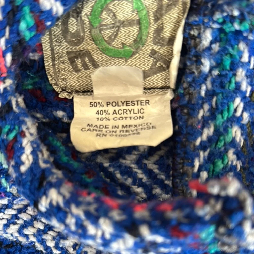 Men’s Baja Joe Size Small Mexican Hoodie - Picture 4 of 9